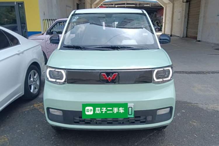 Used Wuling Hongguang MINIEV 2021 Macaron Fashion Model Lithium Iron Phosphate Front
