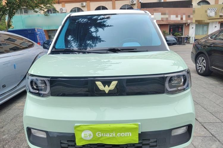 Used Wuling Hongguang MINIEV 2021 Macaron Fashion Model Lithium Iron Phosphate Front