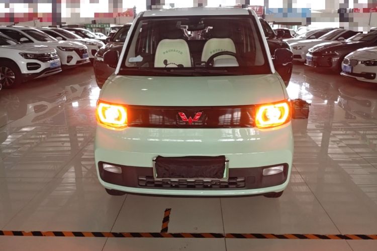 Used Wuling Hongguang MINIEV 2021 Macaron Fashion Model Lithium Iron Phosphate Front