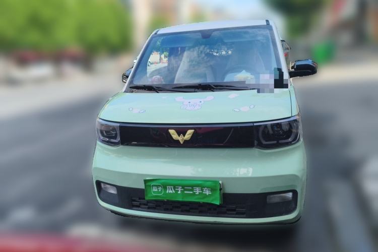 Used Wuling Hongguang MINIEV 2021 Macaron Fashion Model Lithium Iron Phosphate Front