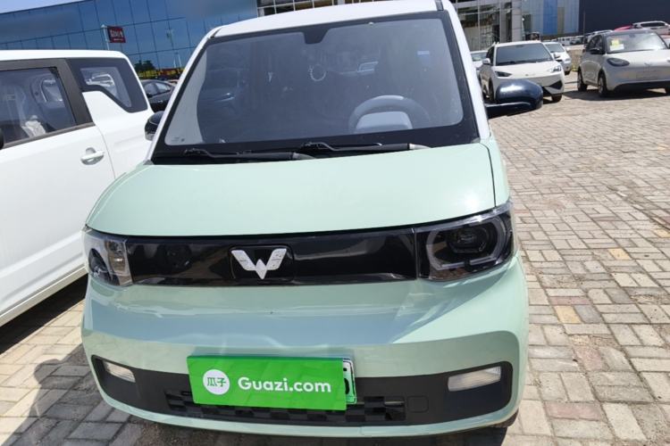 Used Wuling Hongguang MINIEV 2021 Macaron Sandwich Model 120 km Lithium Iron Phosphate Front