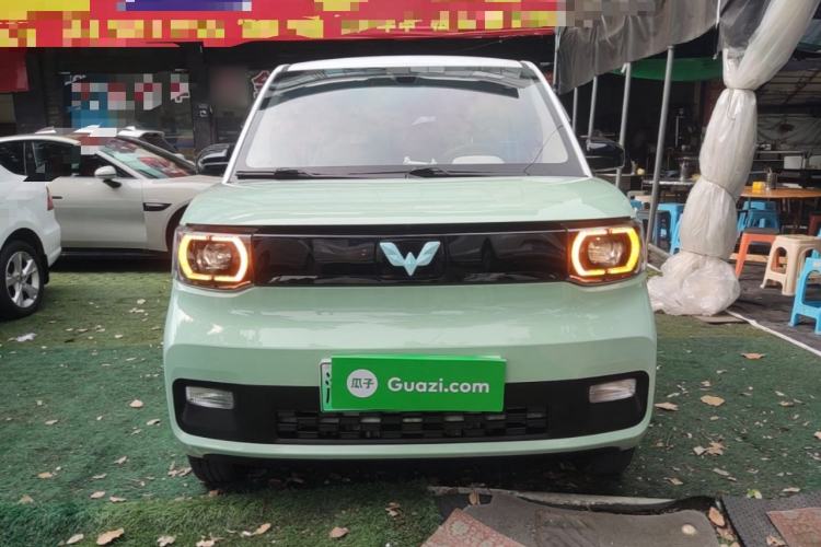 Used Wuling Hongguang MINIEV 2021 Macaron Fashion Model Lithium Iron Phosphate Front