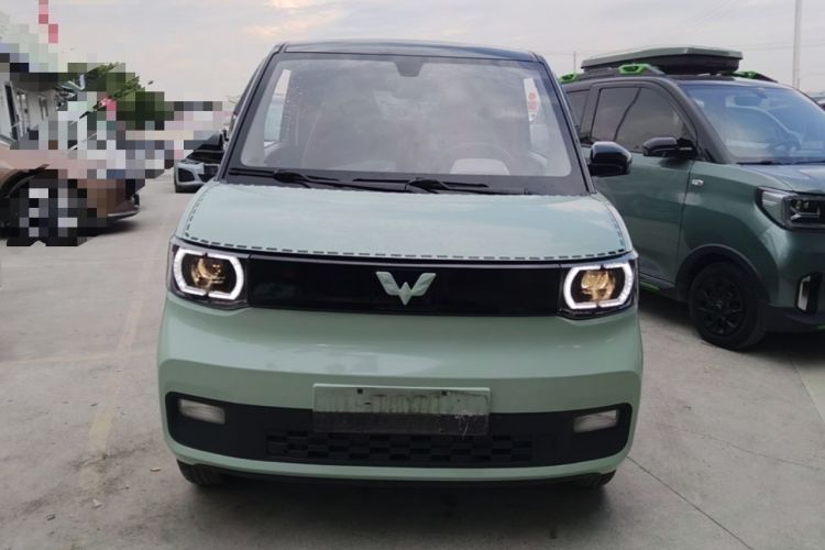 Used Wuling Hongguang MINIEV 2021 Macaron Fashion Model Lithium Iron Phosphate Front