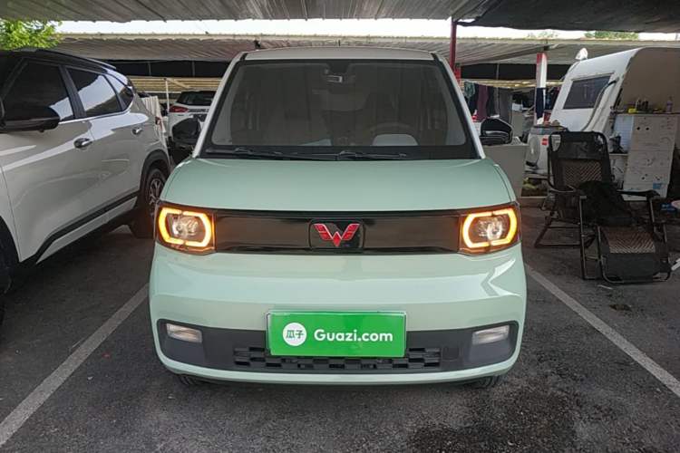 Used Wuling Hongguang MINIEV 2021 Macaron Premium Model – Lithium Iron Phosphate Front