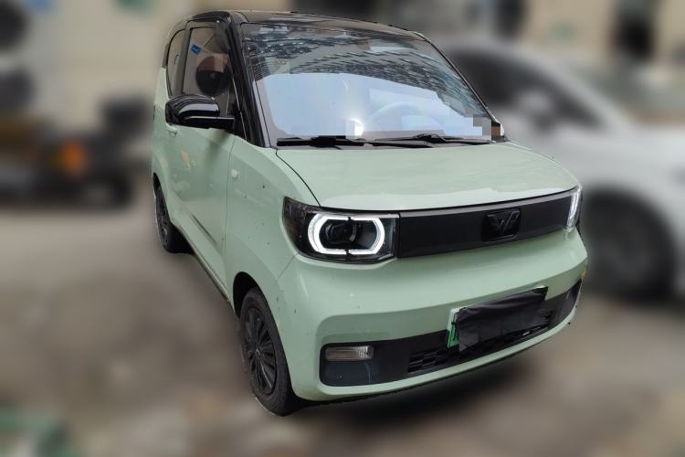 Used Wuling Hongguang MINIEV 2021 Macaron Fashion Model Lithium Iron Phosphate Front Right 45 Deg