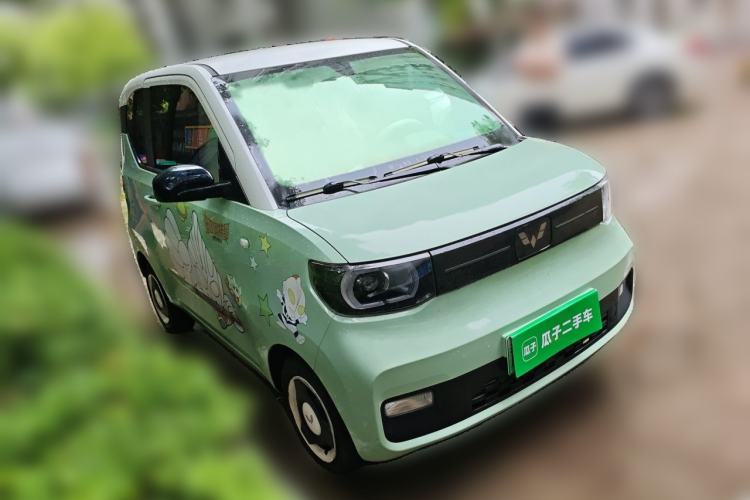 Used Wuling Hongguang MINIEV 2021 Macaron Premium Model – Lithium Iron Phosphate Front Right 45 Deg