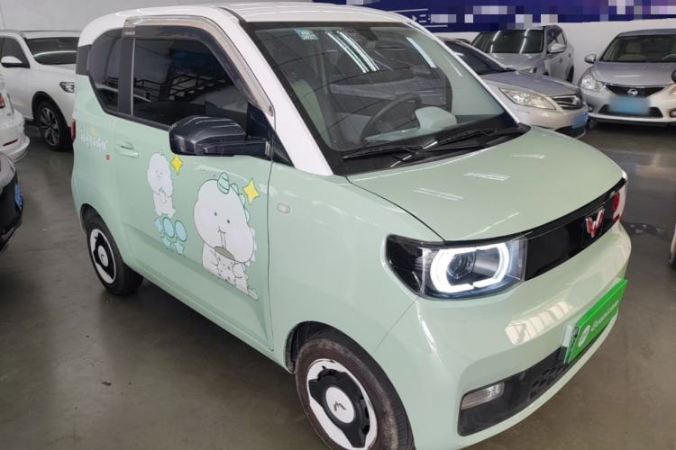 Used Wuling Hongguang MINIEV 2021 Macaron Premium Model – Lithium Iron Phosphate Front Right 45 Deg