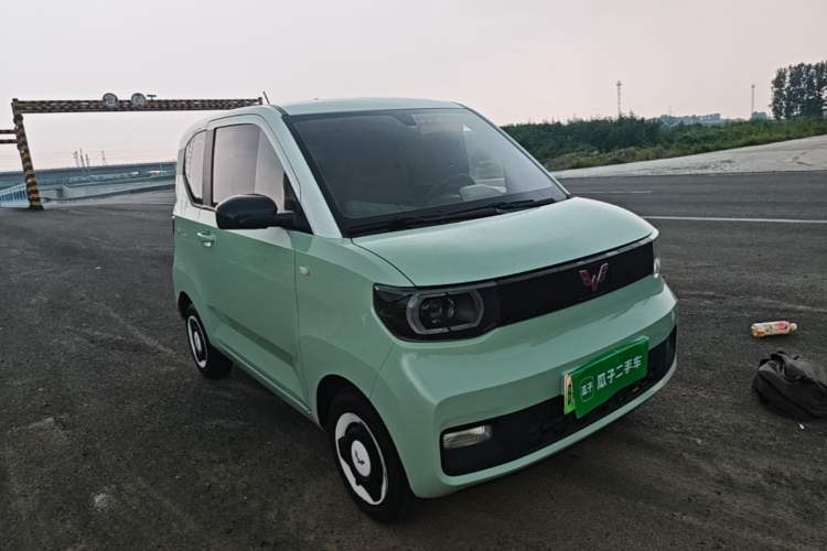 Used Wuling Hongguang MINIEV 2021 Macaron Premium Model – Lithium Iron Phosphate Front Right 45 Deg