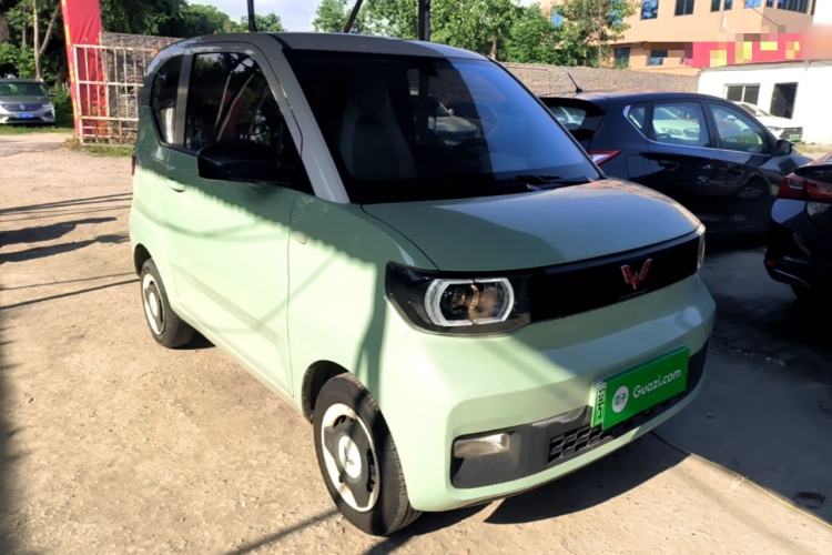 Used Wuling Hongguang MINIEV 2021 Macaron Fashion Edition Lithium-Ion Battery Front Right 45 Deg