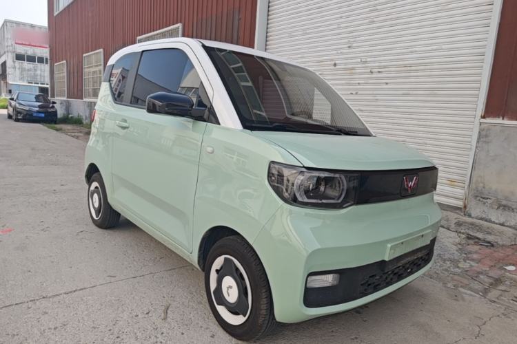Used Wuling Hongguang MINIEV 2021 Macaron Fashion Model Lithium Iron Phosphate Front Right 45 Deg
