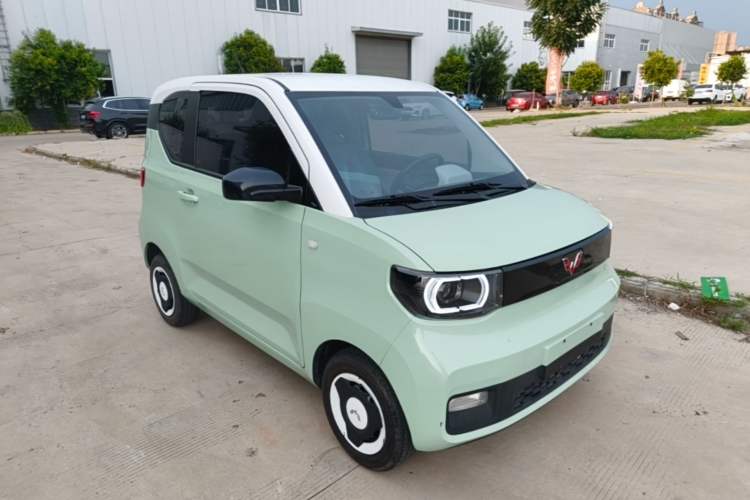 Used Wuling Hongguang MINIEV 2021 Macaron Premium Model – Lithium Iron Phosphate Front Right 45 Deg