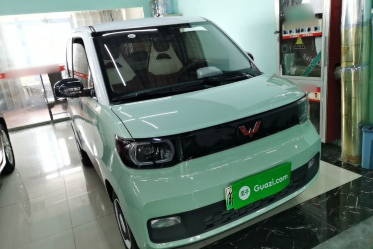 Used Wuling Hongguang MINIEV 2021 Macaron Premium Model – Lithium Iron Phosphate Front Right 45 Deg