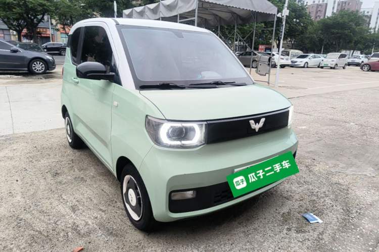 Used Wuling Hongguang MINIEV 2021 Macaron Premium Model – Lithium-NMC Front Right 45 Deg