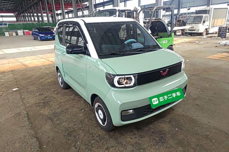 Used Wuling Hongguang MINIEV 2021 Macaron Premium Model – Lithium Iron Phosphate Front Right 45 Deg