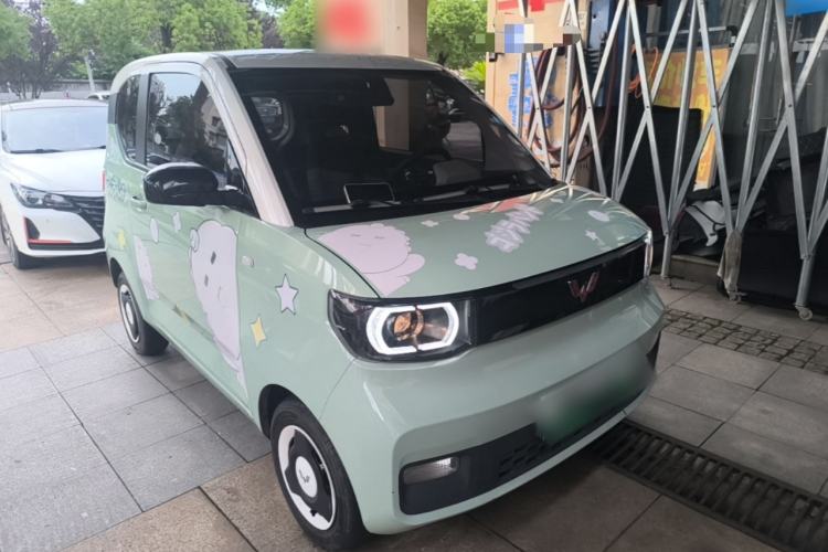 Used Wuling Hongguang MINIEV 2021 Macaron Premium Model – Lithium Iron Phosphate Front Right 45 Deg