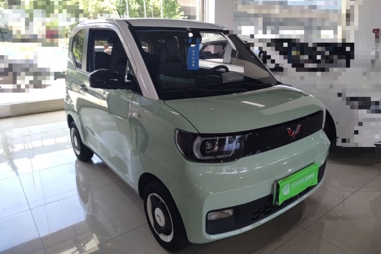 Used Wuling Hongguang MINIEV 2021 Macaron Premium Model – Lithium Iron Phosphate Front Right 45 Deg