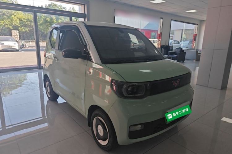 Used Wuling Hongguang MINIEV 2021 Macaron Fashion Model Lithium Iron Phosphate Front Right 45 Deg