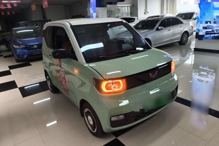 Used Wuling Hongguang MINIEV 2021 Macaron Premium Model – Lithium Iron Phosphate Front Right 45 Deg