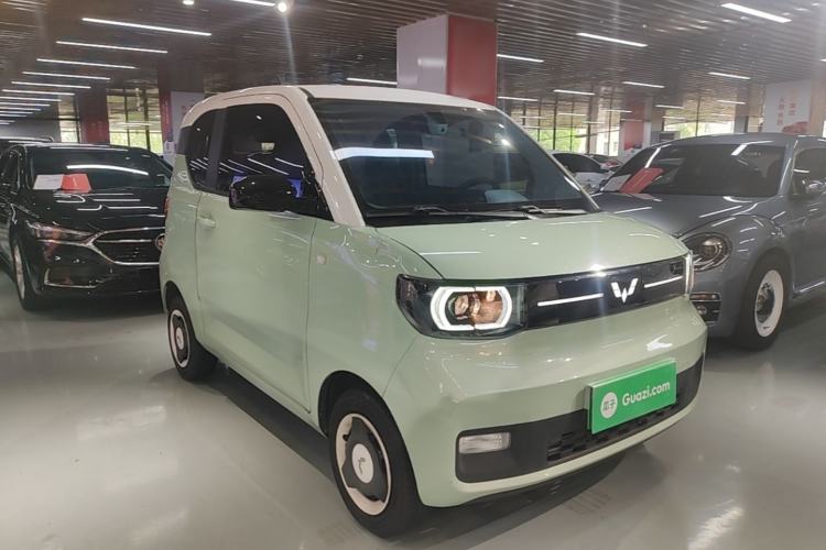 Used Wuling Hongguang MINIEV 2021 Macaron Premium Model – Lithium-NMC Front Right 45 Deg