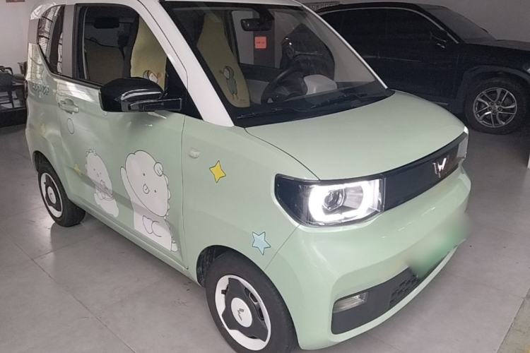 Used Wuling Hongguang MINIEV 2021 Macaron Premium Model – Lithium Iron Phosphate Front Right 45 Deg