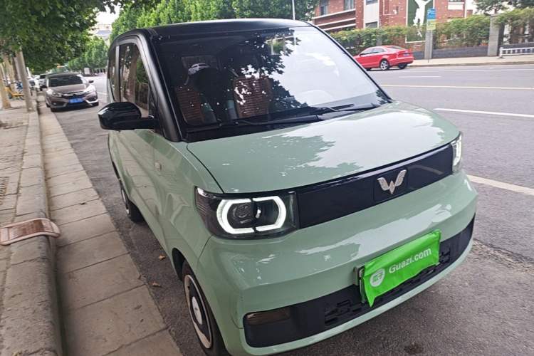Used Wuling Hongguang MINIEV 2021 Macaron Premium Model – Lithium-NMC Front Right 45 Deg