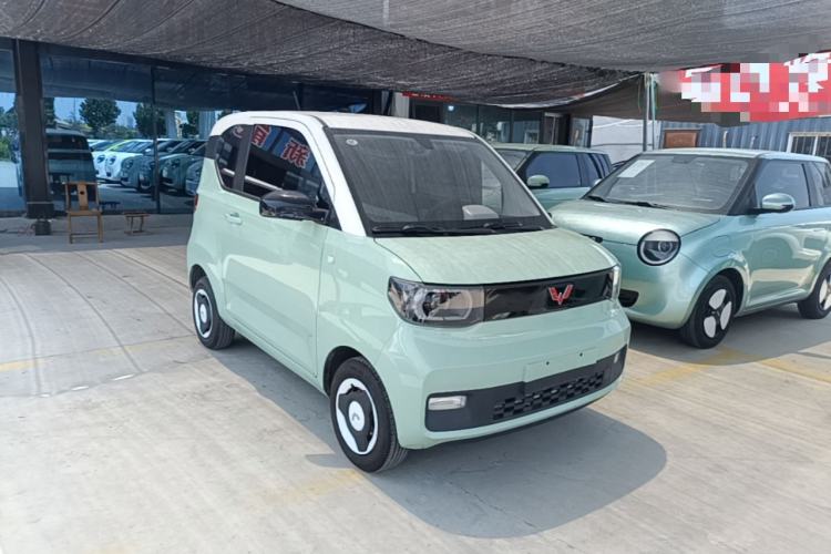 Used Wuling Hongguang MINIEV 2021 Macaron Fashion Model Lithium Iron Phosphate Front Right 45 Deg