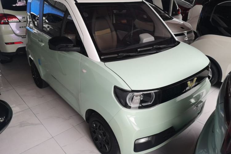 Used Wuling Hongguang MINIEV 2021 Macaron Premium Model – Lithium Iron Phosphate Front Right 45 Deg