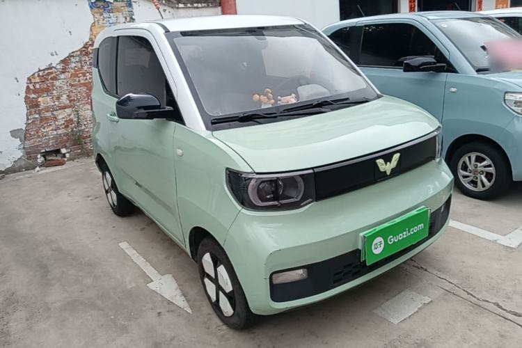 Used Wuling Hongguang MINIEV 2021 Macaron Fashion Model Lithium Iron Phosphate Front Right 45 Deg