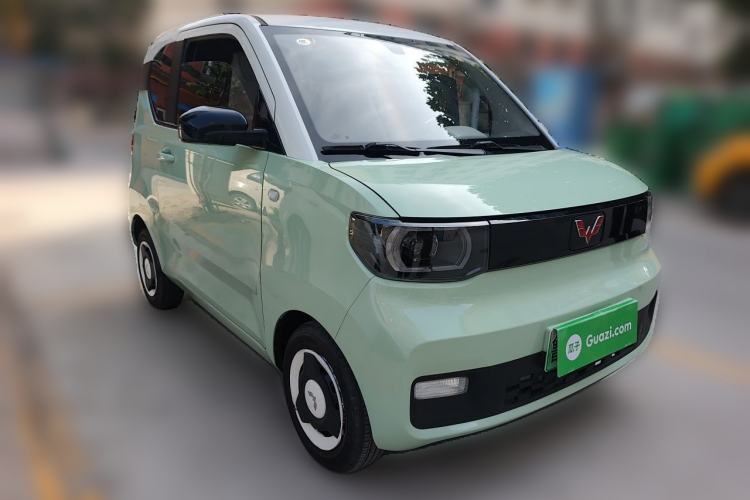 Used Wuling Hongguang MINIEV 2021 Macaron Premium Model – Lithium-NMC Front Right 45 Deg