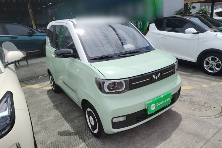 Used Wuling Hongguang MINIEV 2021 Macaron Premium Model – Lithium Iron Phosphate Front Right 45 Deg