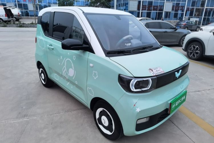 Used Wuling Hongguang MINIEV 2021 Macaron Premium Model – Lithium Iron Phosphate Front Right 45 Deg