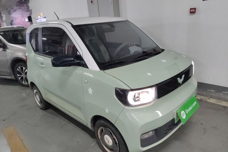 Used Wuling Hongguang MINIEV 2021 Macaron Premium Model – Lithium Iron Phosphate Front Right 45 Deg