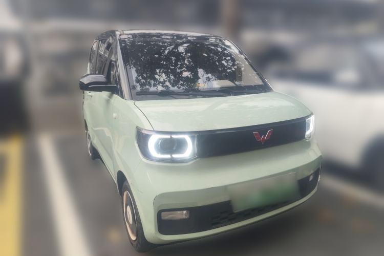 Used Wuling Hongguang MINIEV 2021 Macaron Premium Model – Lithium Iron Phosphate Front Right 45 Deg