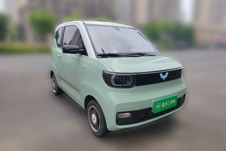 Used Wuling Hongguang MINIEV 2021 Macaron Fashion Model Lithium Iron Phosphate Front Right 45 Deg