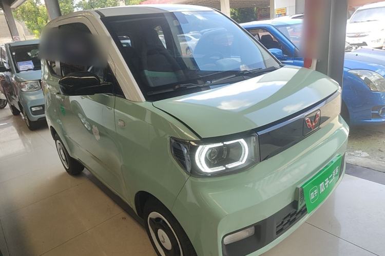 Used Wuling Hongguang MINIEV 2021 Macaron Fashion Edition Lithium-Ion Battery Front Right 45 Deg