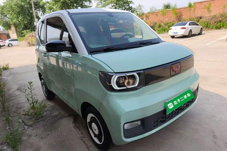 Used Wuling Hongguang MINIEV 2021 Macaron Premium Model – Lithium Iron Phosphate Front Right 45 Deg