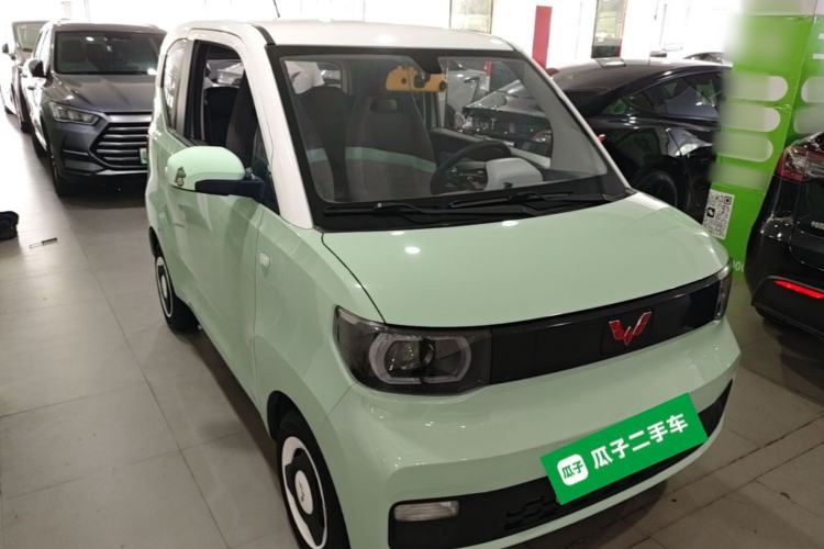 Used Wuling Hongguang MINIEV 2021 Macaron Premium Model – Lithium Iron Phosphate Front Right 45 Deg
