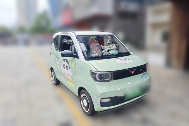 Used Wuling Hongguang MINIEV 2021 Macaron Premium Model – Lithium Iron Phosphate Front Right 45 Deg