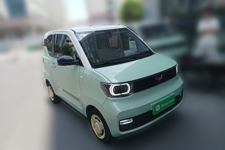 Used Wuling Hongguang MINIEV 2021 Macaron Premium Model – Lithium Iron Phosphate Front Right 45 Deg