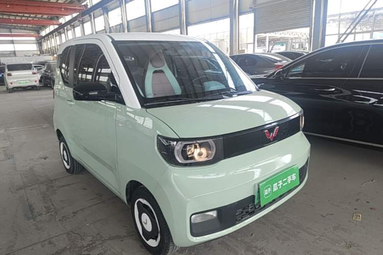Used Wuling Hongguang MINIEV 2021 Macaron Premium Model – Lithium Iron Phosphate Front Right 45 Deg