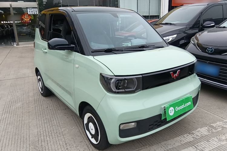 Used Wuling Hongguang MINIEV 2021 Macaron Premium Model – Lithium Iron Phosphate Front Right 45 Deg