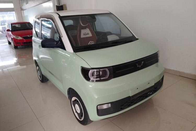 Used Wuling Hongguang MINIEV 2021 Macaron Premium Model – Lithium Iron Phosphate Front Right 45 Deg