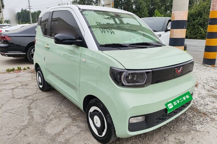 Used Wuling Hongguang MINIEV 2021 Macaron Premium Model – Lithium Iron Phosphate Front Right 45 Deg