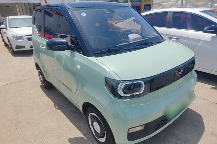 Used Wuling Hongguang MINIEV 2021 Macaron Premium Model – Lithium Iron Phosphate Front Right 45 Deg
