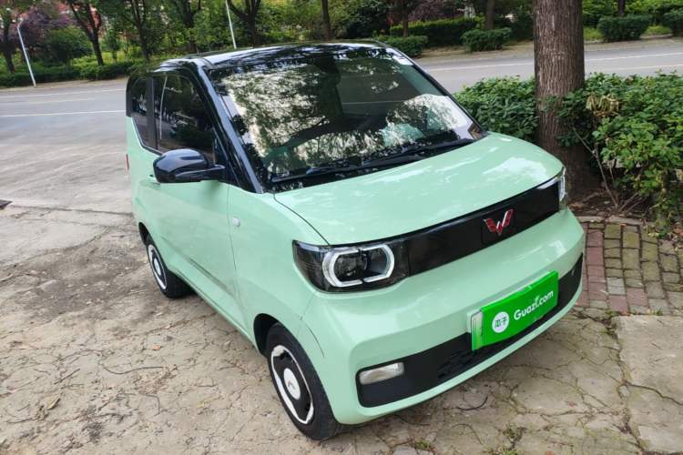 Used Wuling Hongguang MINIEV 2021 Macaron Premium Model – Lithium Iron Phosphate Front Right 45 Deg