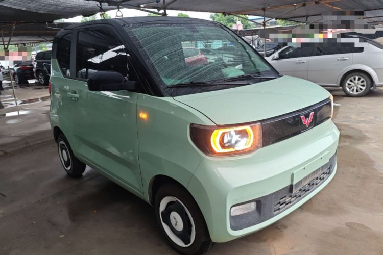 Used Wuling Hongguang MINIEV 2021 Macaron Fashion Model Lithium Iron Phosphate Front Right 45 Deg