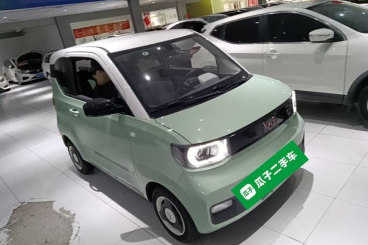 Used Wuling Hongguang MINIEV 2021 Macaron Premium Model – Lithium Iron Phosphate Front Right 45 Deg