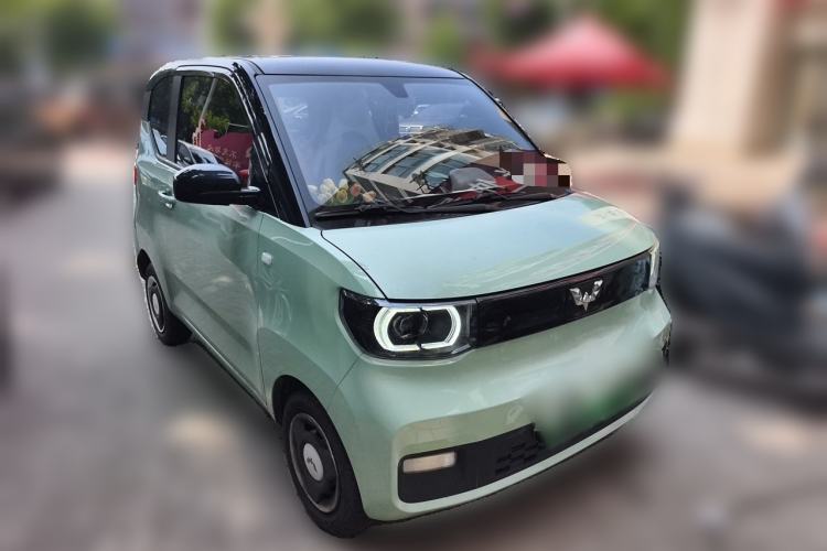 Used Wuling Hongguang MINIEV 2021 Macaron Premium Model – Lithium-NMC Front Right 45 Deg