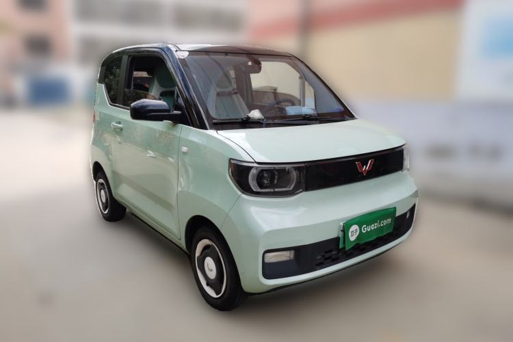 Used Wuling Hongguang MINIEV 2021 Macaron Fashion Model Lithium Iron Phosphate Front Right 45 Deg