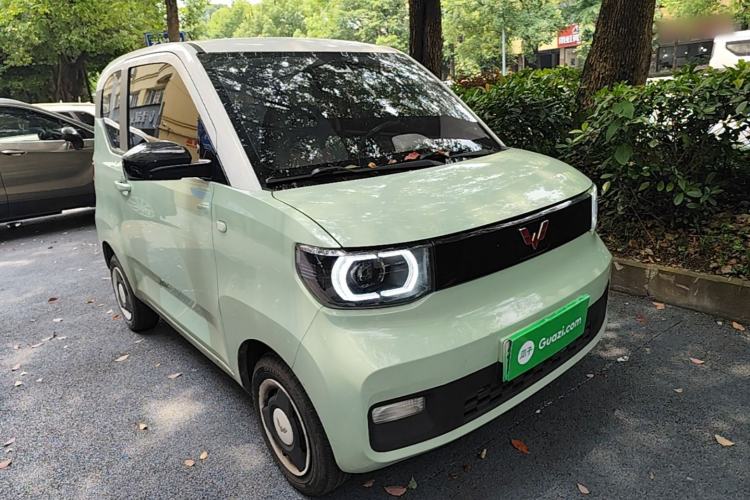 Used Wuling Hongguang MINIEV 2021 Macaron Premium Model – Lithium Iron Phosphate Front Right 45 Deg